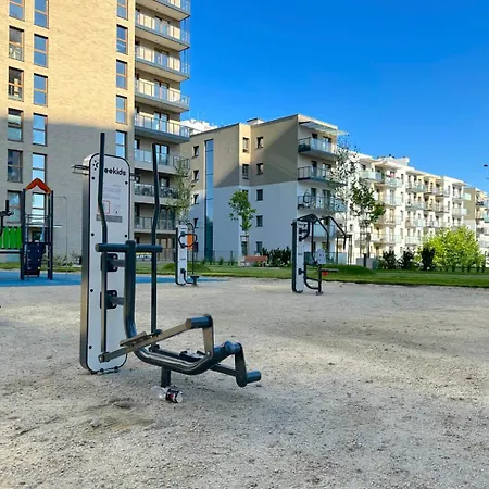 公寓 Coast With Sauna & Gym, 5 Min To Baltic Sea & Polsat Arena