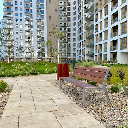 Apartmán Coast With Sauna & Gym, 5 Min To Baltic Sea & Polsat Arena *